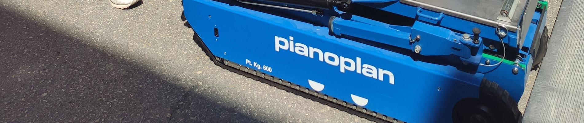 Traslado de pianos 8 Robot oruga PIANOPLAN de La Seda para el traslado de pianos en Salamanca