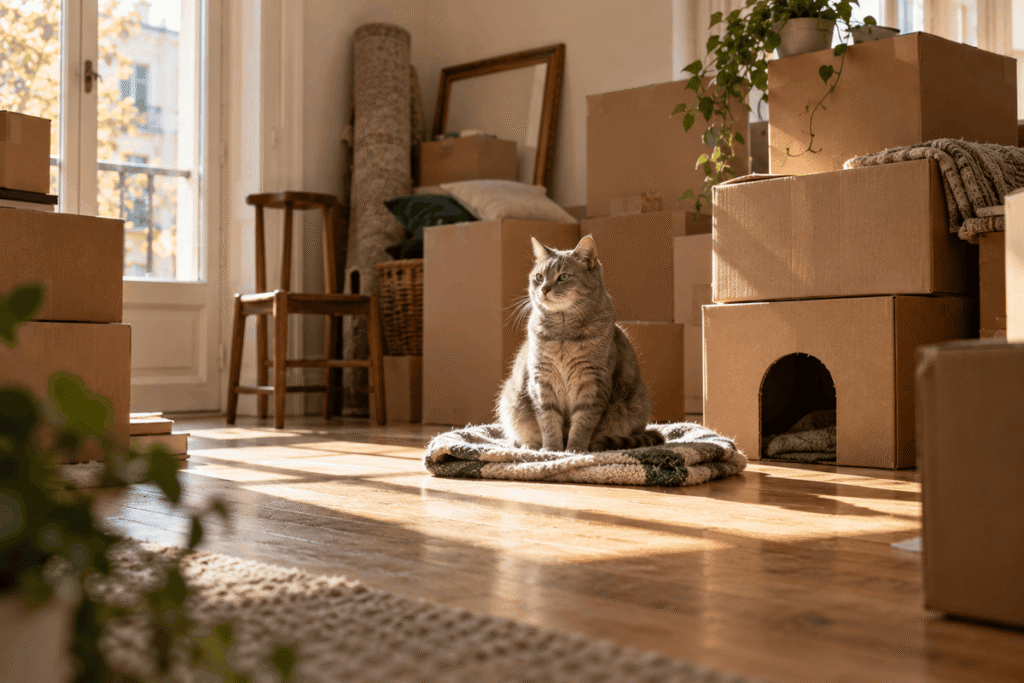 El gato que no quería irse. Mudarse con un gato mayor sin romper su rutina 1 El gato que no quería irse. Mudarse con un gato mayor sin romper su rutina
